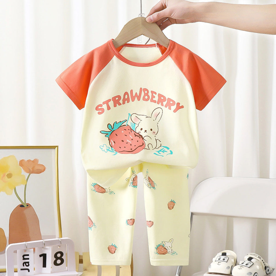 Kids Cotton Summer Pajamas 2026 Class A Outfit