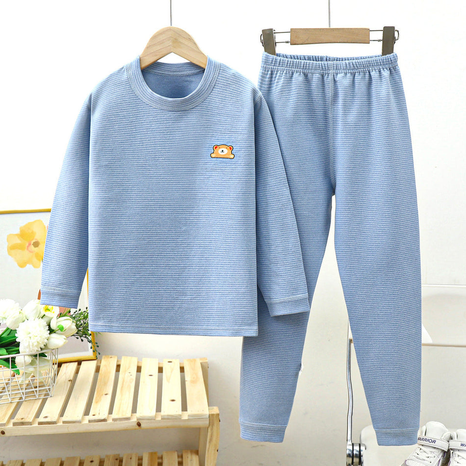 Kids German Velvet Thermal Set 2026 Autumn Warm Outfit