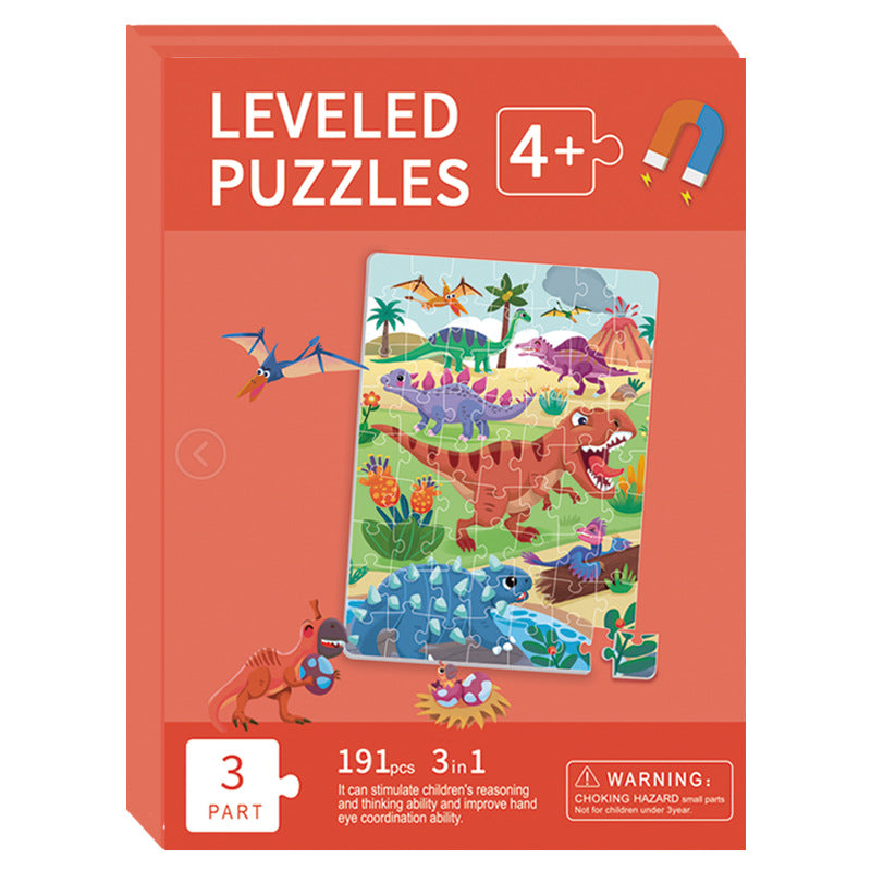 Girls Magnetic Princess Puzzle 3-6 Years Educational Toy