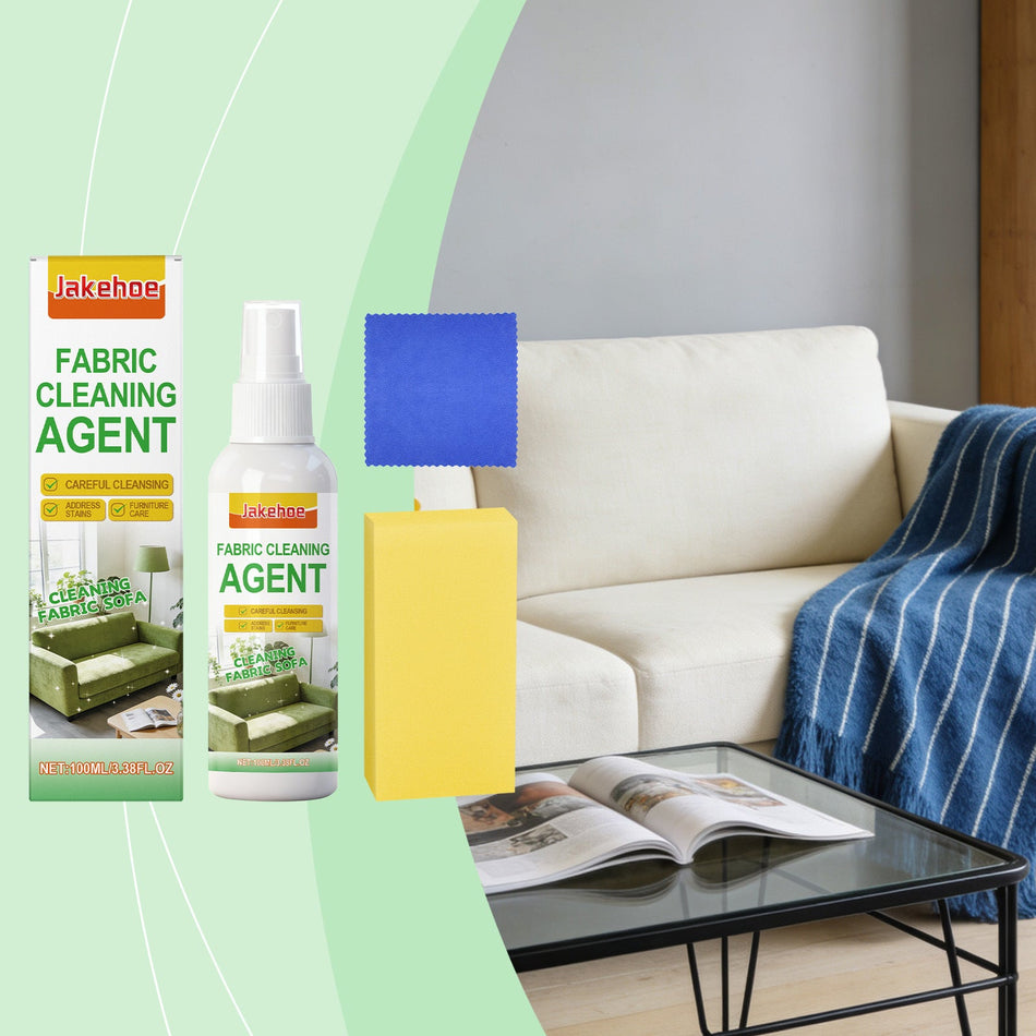 Jakehoe [Pro-Fiber] Fabric Sofa Dry Cleaning Agent