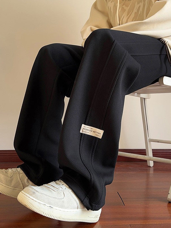 Men’s Off-White Wide-Leg Sweatpants – Summer Casual Style