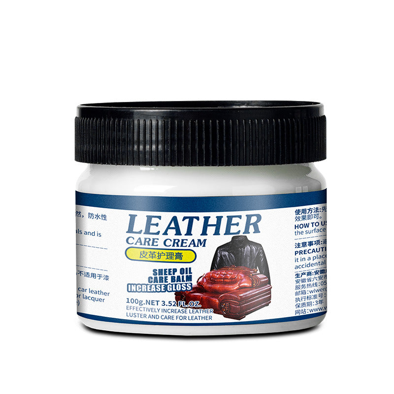 [2026 Master-Gold] Leather Restoration & Polishing Cream