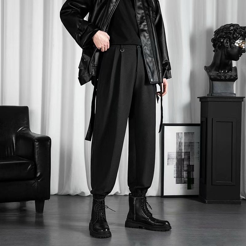 Men’s Korean Style Nine-Point Pants – Casual Trendy Fit
