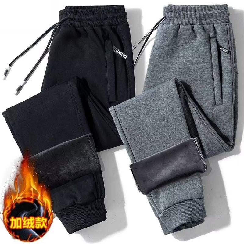 Men’s Thick Fleece Sweatpants – Warm Winter Casual Pants