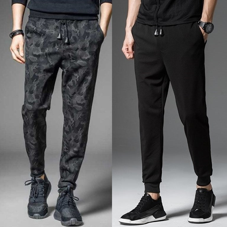 Men’s Fleece-Lined Camouflage Pants – Winter Thick Warm Joggers