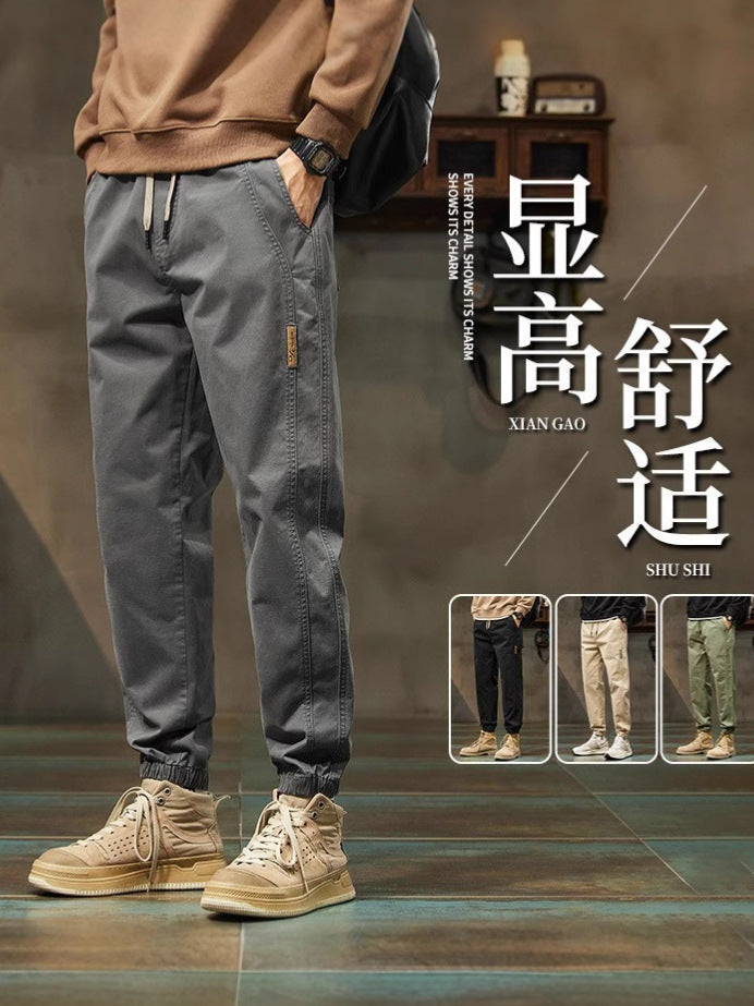 Men’s Loose Casual Pants – American Style Spring Collection