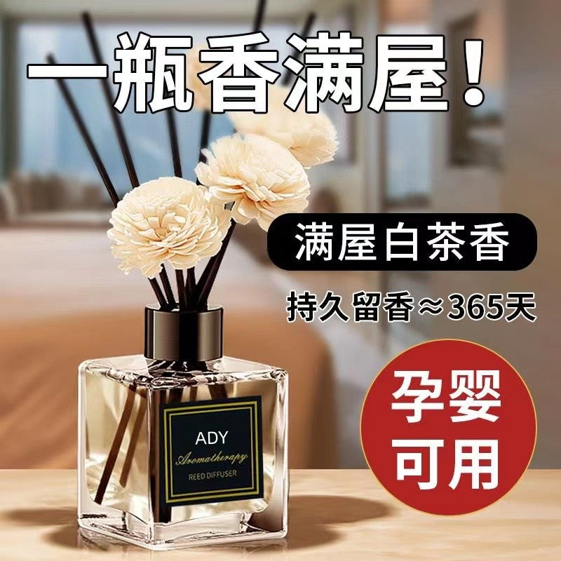 [2026 Aura-Safe] Non-Fire Essential Oil Reed Diffuser & Ornament