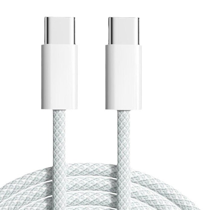 Braided Fast Charging Cable for iPhone 8–16