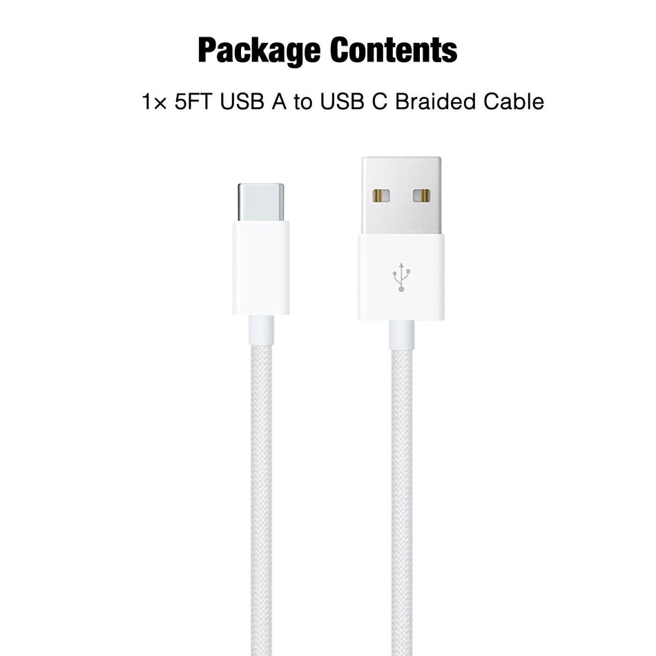 Customized Braided USB-C Fast Charging Cable for iPhone
