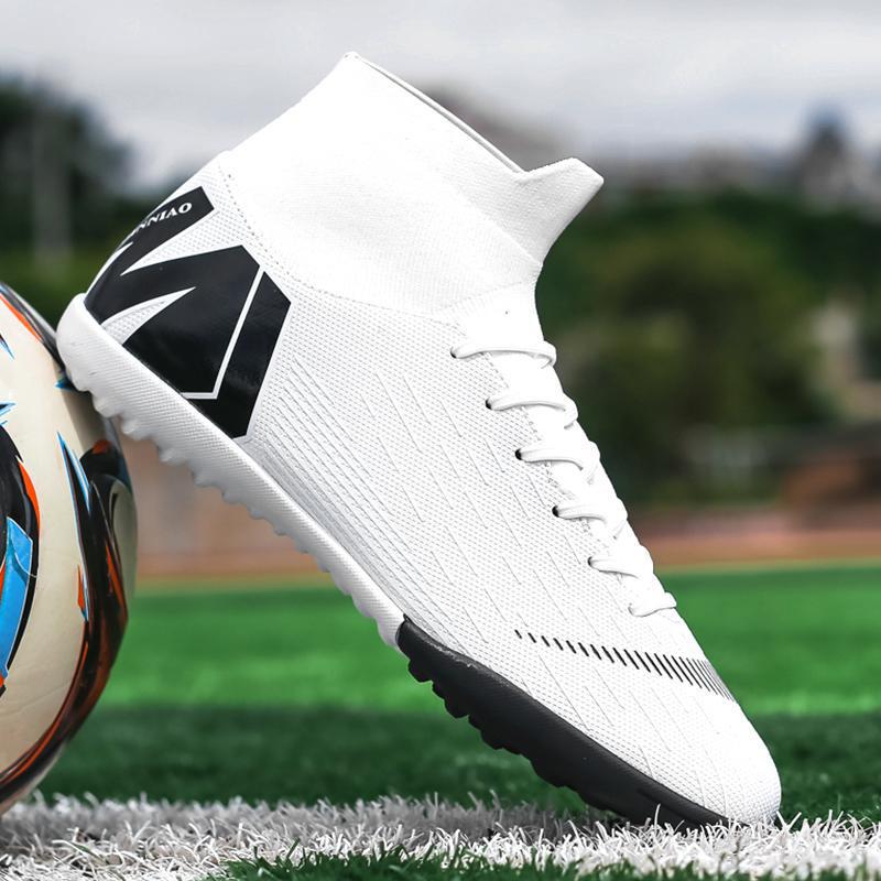 Unisex Football Training Shoes – High-Top Spike Sneakers