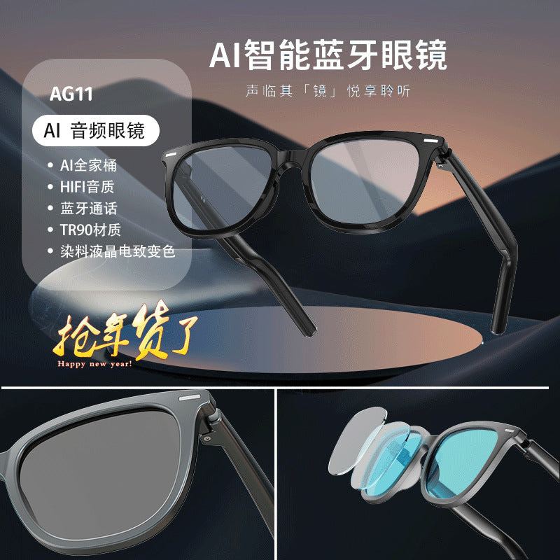Waterproof Bluetooth Smart Glasses with Music & Calls