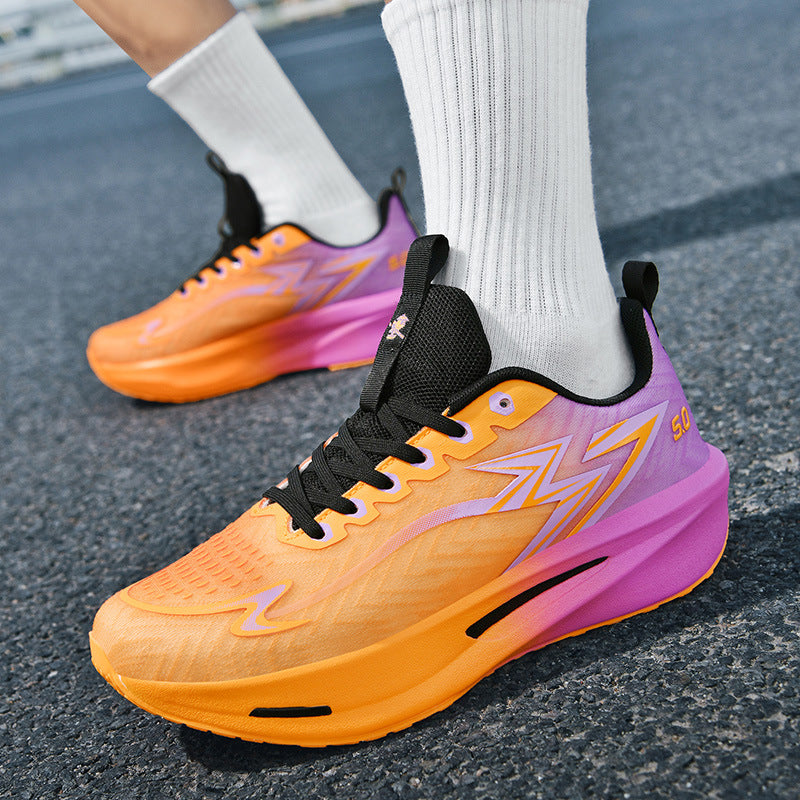 Carbon Board Running Shoes – Shock Absorbing Non-Slip Sneakers