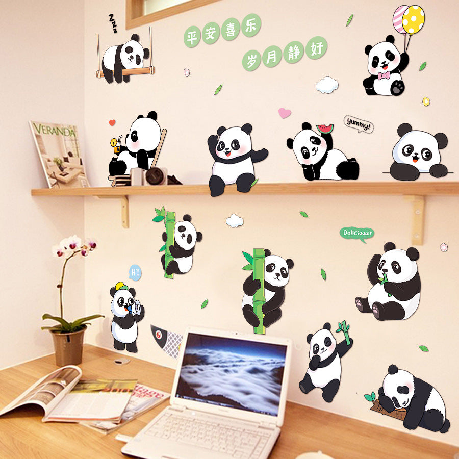 [2026 Pro-Fix] Panda & Bamboo Hole Repair Stickers