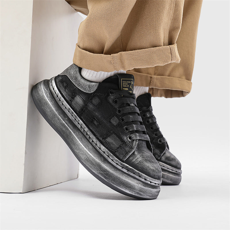 STOCK-Men’s Dad Shoes – Lightweight Soft Sole Casual Sneakers