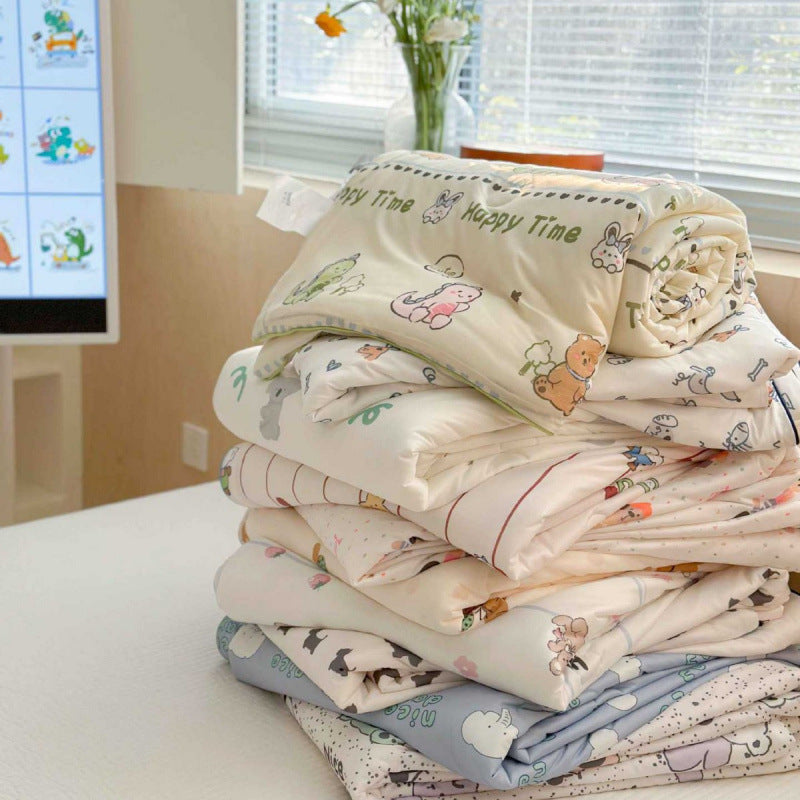 [2026 Kids-Cool] Children’s "Ice Cream" Ice Silk Summer Quilt