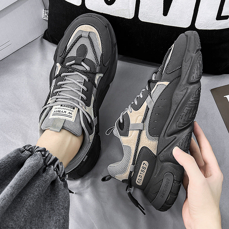 Men’s Platform Daddy Shoes Outdoor Sports Sneakers