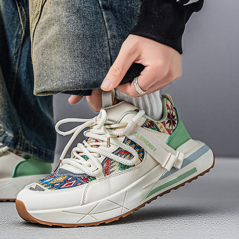 Men’s Retro Breathable Chunky Sneakers Trendy