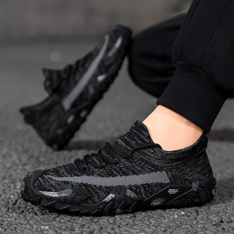 Men’s Lightweight Flyknit Slip-On Sneakers