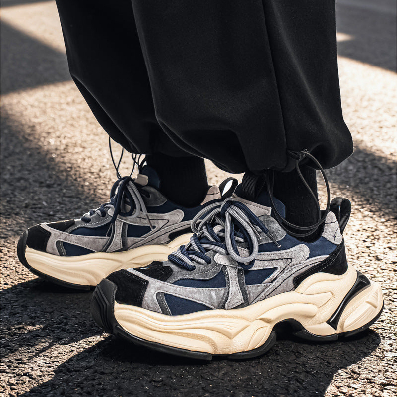 Men’s Trendy Chunky Sneakers Retro Style Shoes