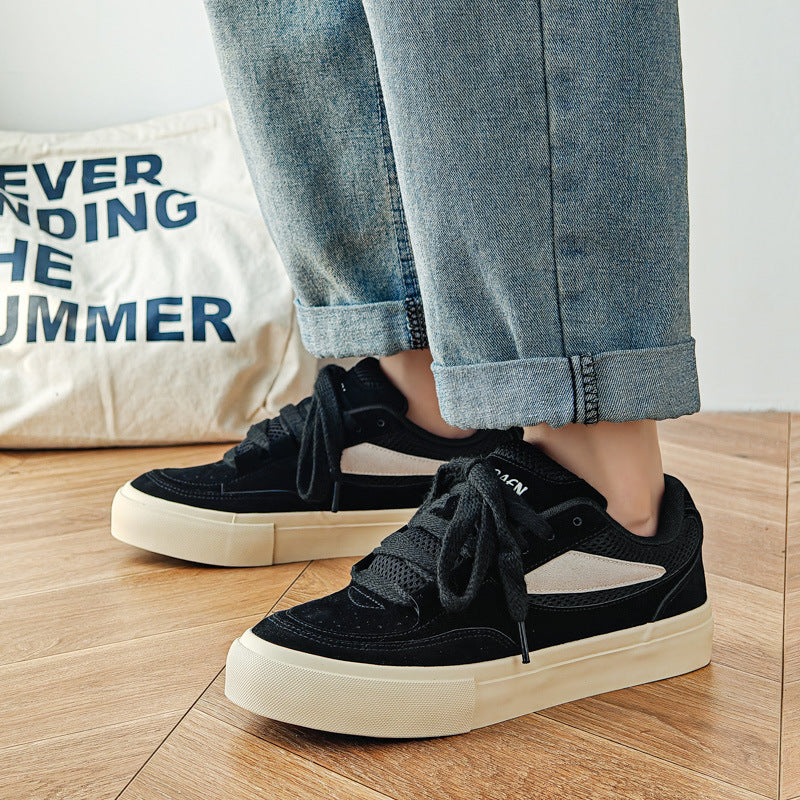 Men’s Retro Chunky Sneakers with Contrast Design