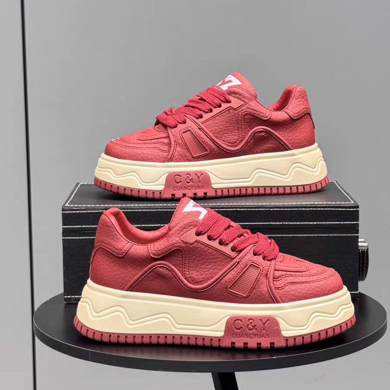 Men’s Hong Kong Style Chunky Sneakers Height Boost