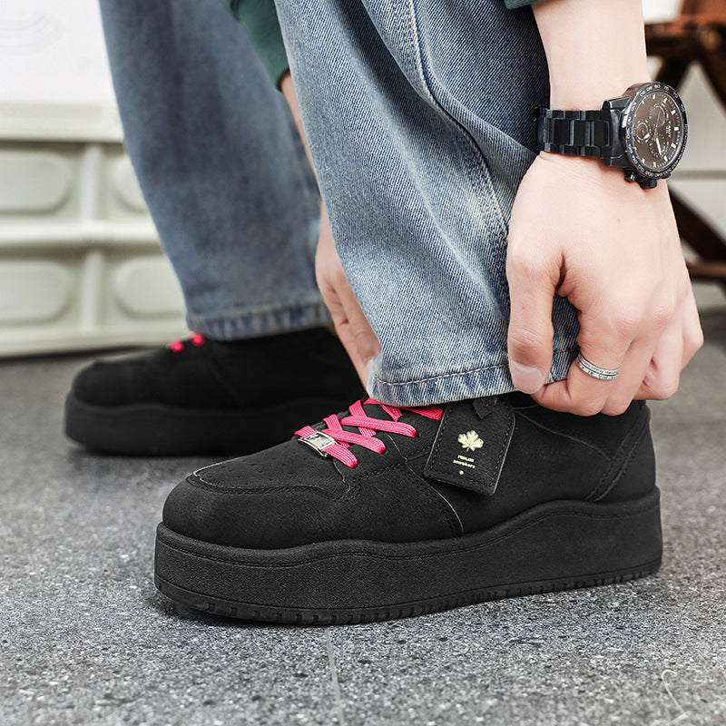 Couple Platform Sneakers Height Increasing Casual