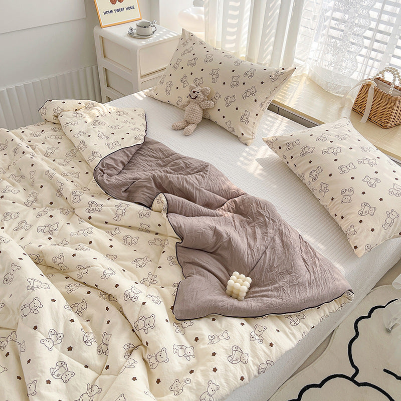 [2026 Zen-Baby] Class A Cartoon Double-Layer Gauze Quilt