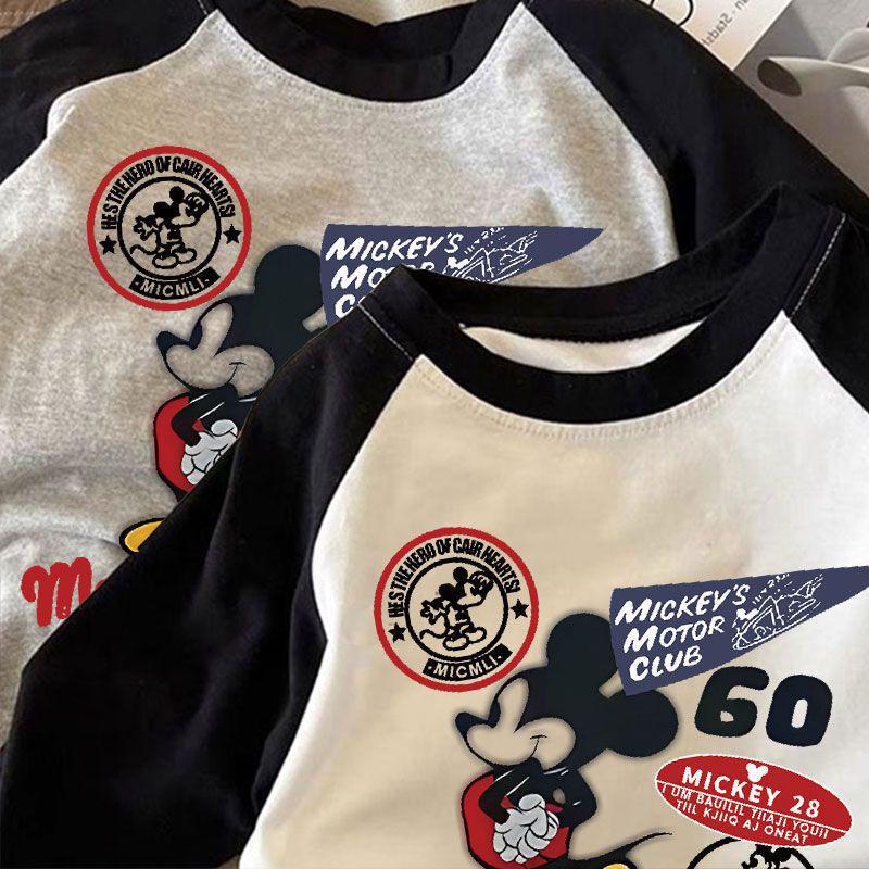 Boys Cotton Long-Sleeve T-Shirt 2026 Korean Style