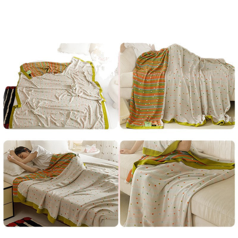 [2026 Eco-Breathe] Class A Bamboo Cotton Gauze Blanket