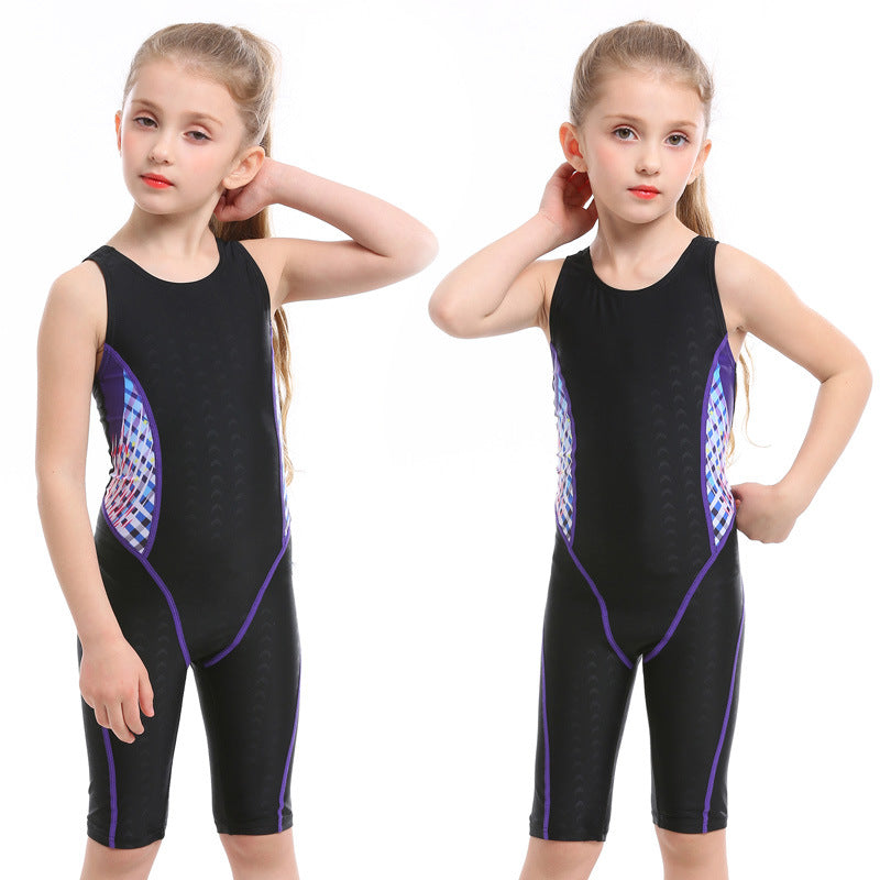 Cute Five-Piece Swimsuit for Girls & Kids