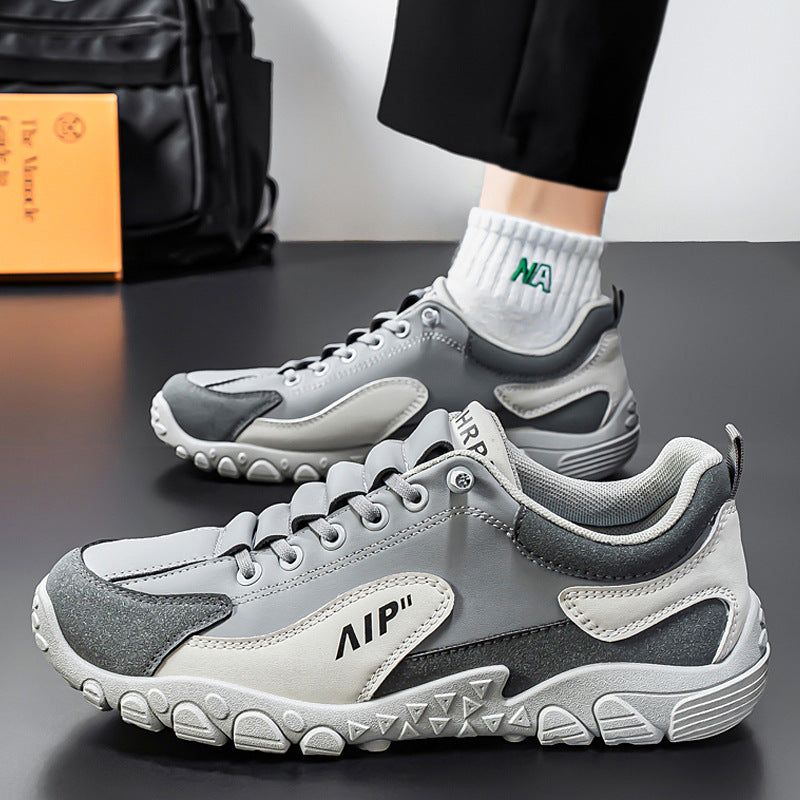Men’s Slip-On Color Matching Casual Sneakers