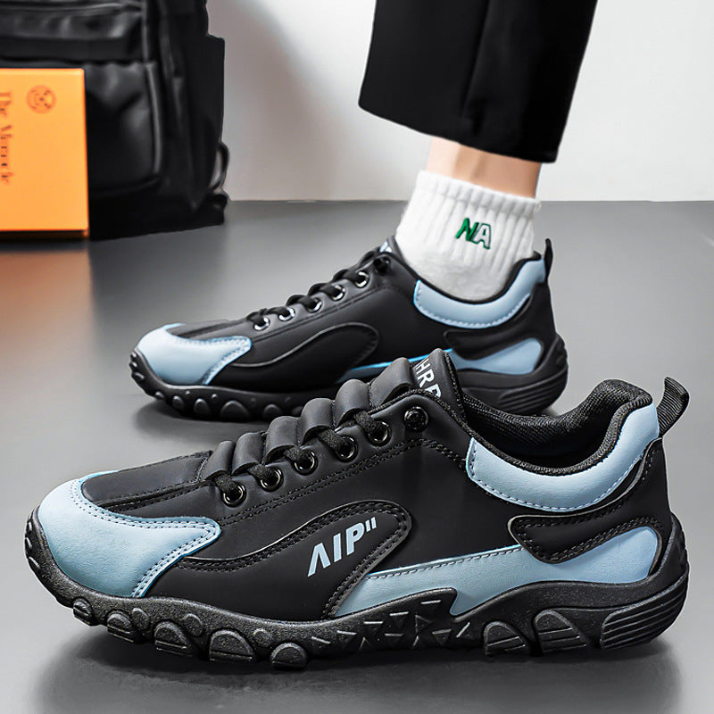 Men’s Slip-On Color Matching Casual Sneakers