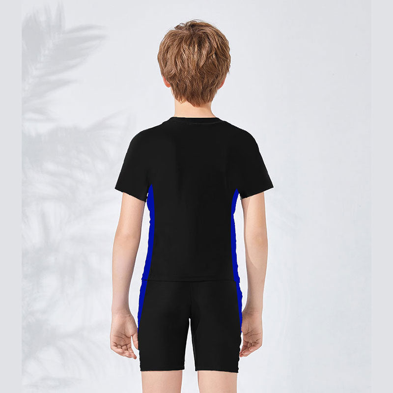 2026 Boys’ Quick-Dry Split Training Swimsuit