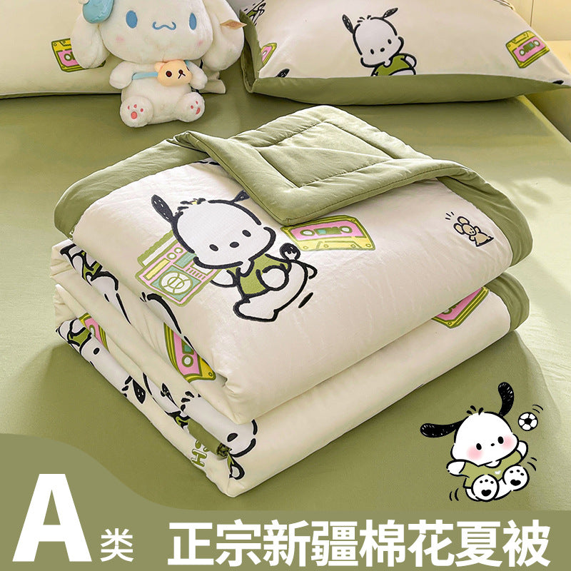 [2026 Sanrio-Cotton] Xinjiang Class A Cartoon Summer Quilt