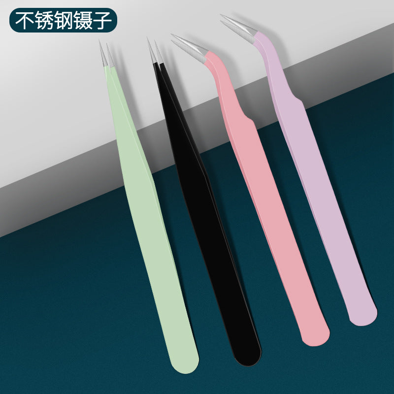 Precision Anti-Static Stainless Steel Tweezers Set