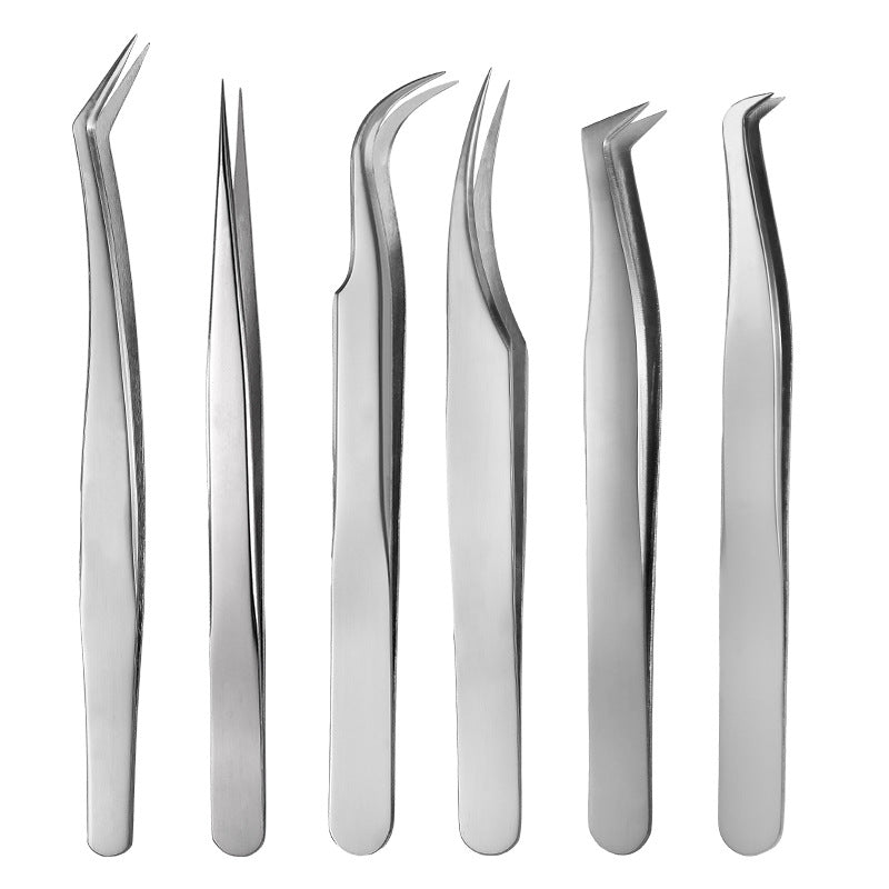 Professional Stainless Steel Eyelash Extension Tweezers