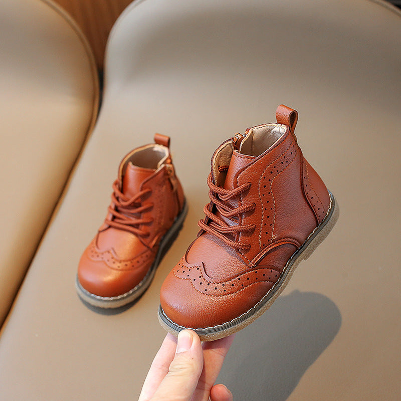 2026 Kids’ Mid-Top Martin Casual Shoes