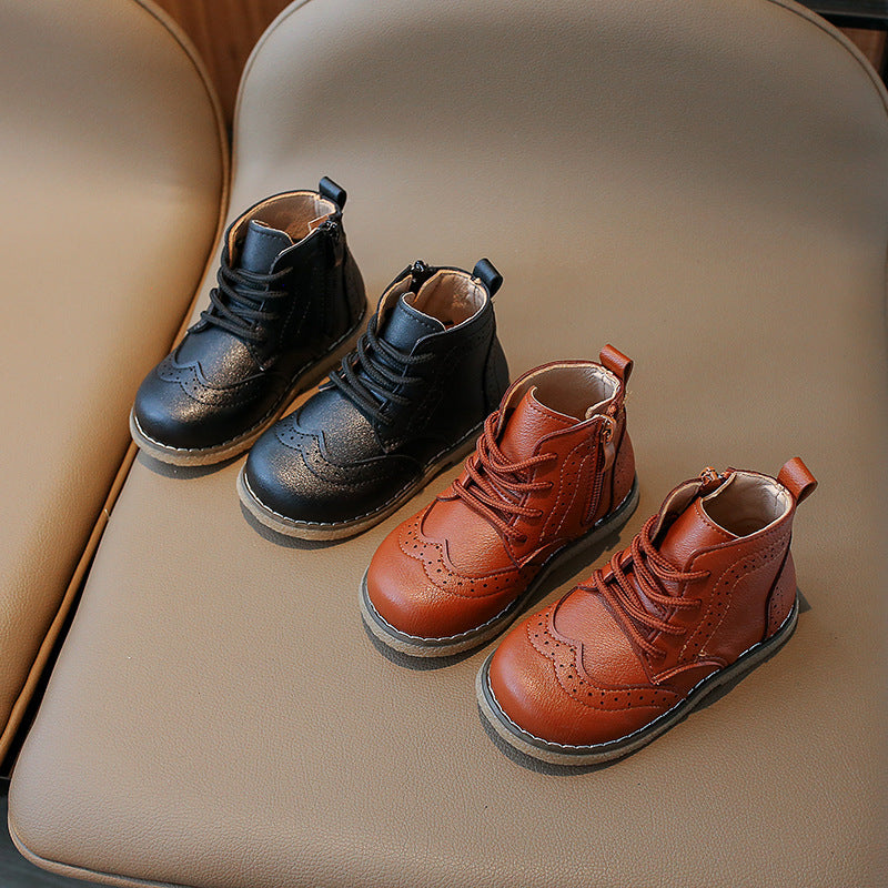 2026 Kids’ Mid-Top Martin Casual Shoes