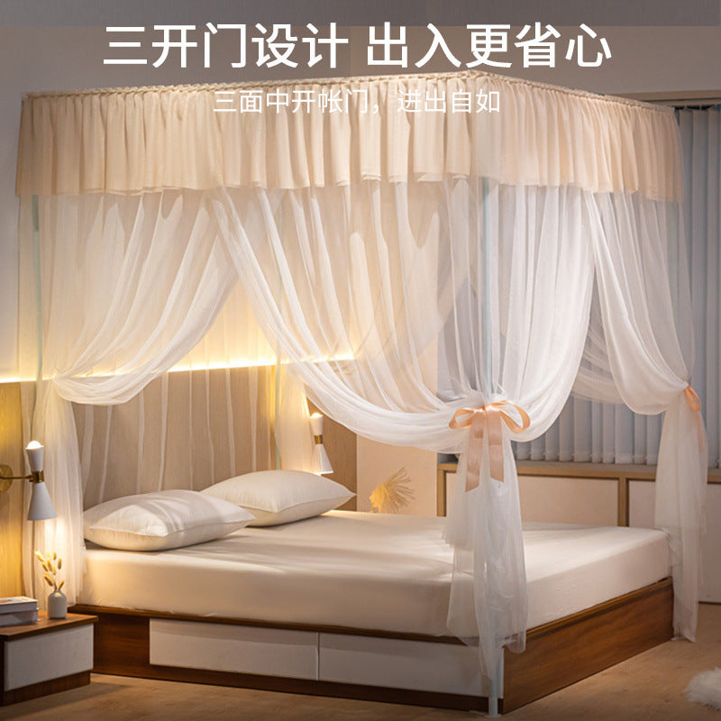 [2026 Imperial-Glow] High-End Palace Floor-Standing Mosquito Net