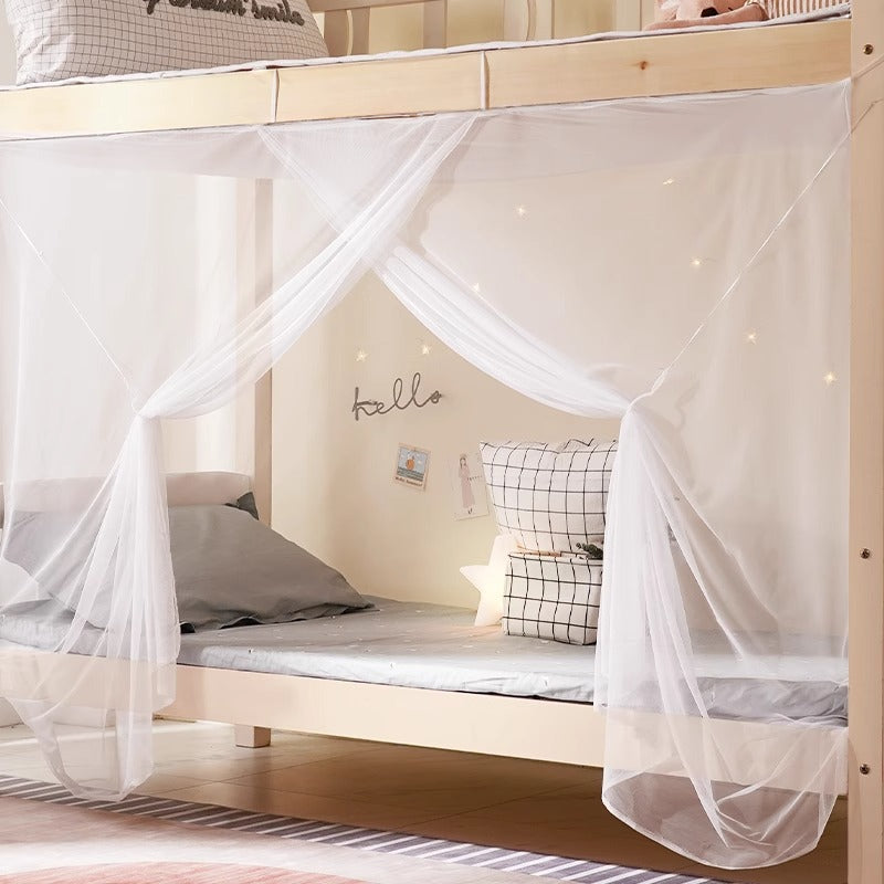 [2026 Dorm-Classic] Traditional Square Top Bunk Mosquito Net