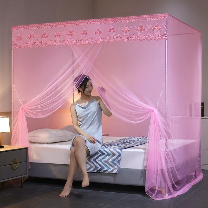 [2026 Imperial-Post] Palace-Style Floor-Standing Mosquito Net