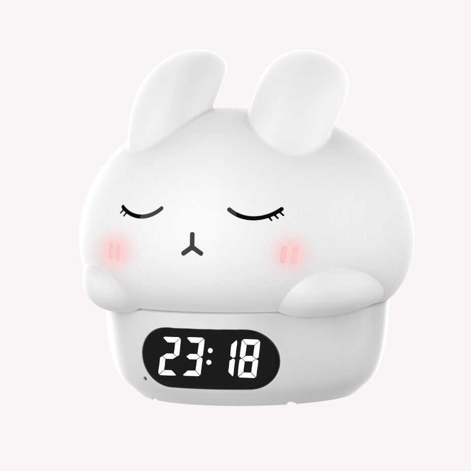 [2026 Nursery-Smart] Rabbit Atmosphere Night Light Alarm Clock