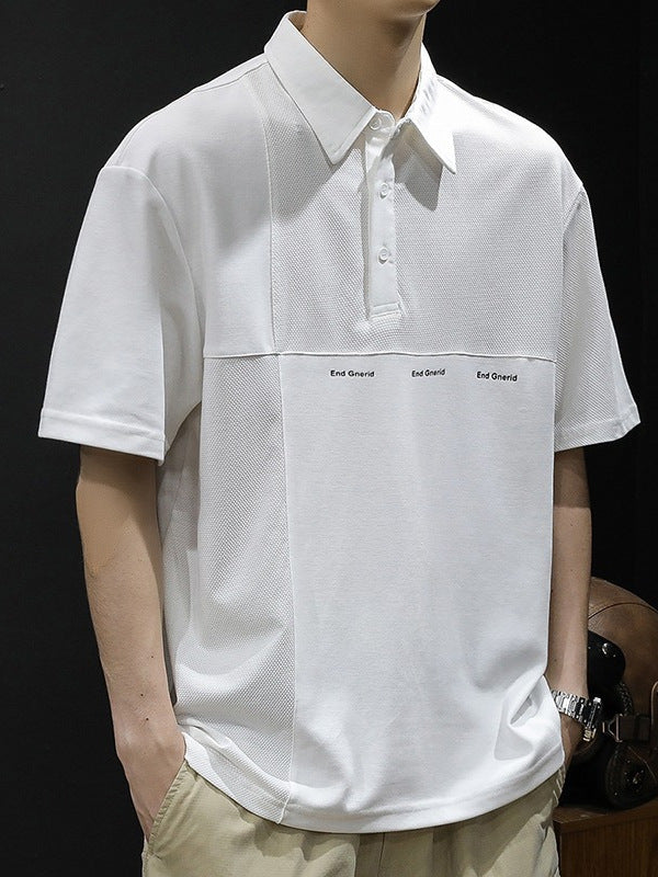 Men’s Premium Trendy Polo Shirt Loose Summer Wear