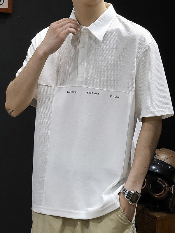 Men’s Premium Trendy Polo Shirt Loose Summer Wear