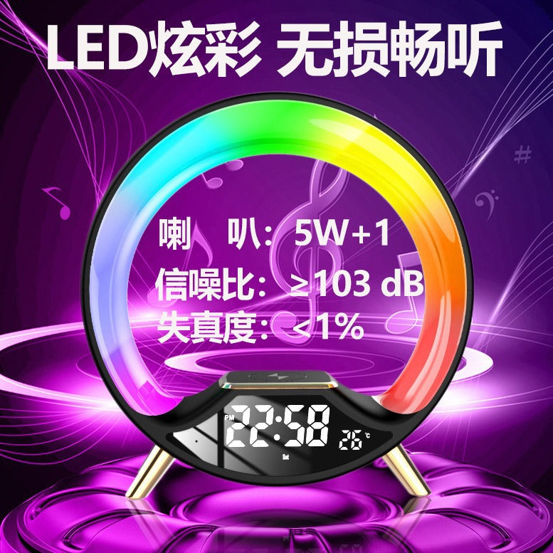 [2026 Aura-Pulse] Smart G-Shaped Multi-Color Ambient Alarm Clock