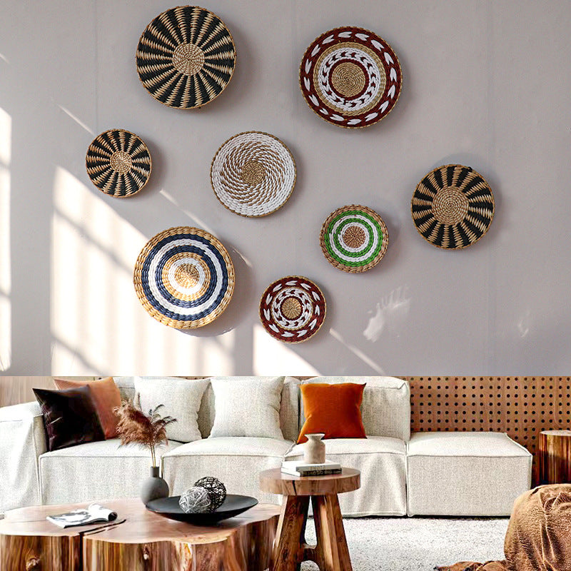 [2026 Artisan-Homestay] Ethnic Cattail Handmade Woven Wall
