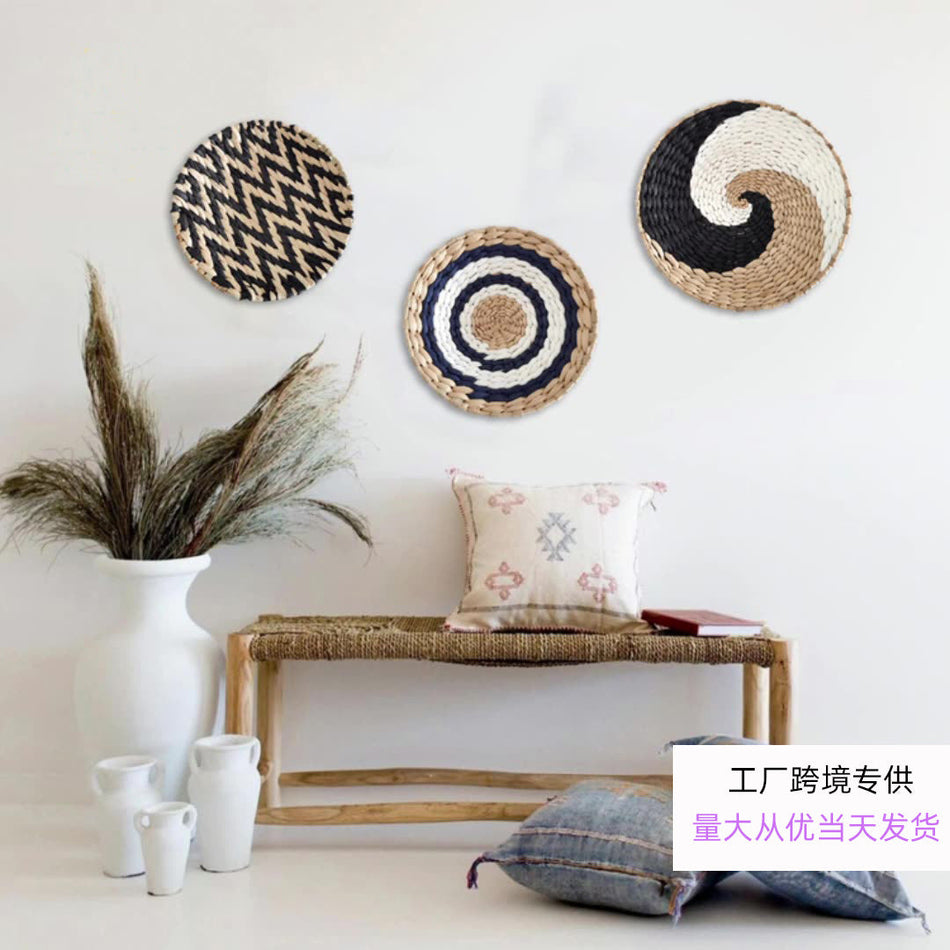 [2026 Artisan-Homestay] Ethnic Cattail Handmade Woven Wall