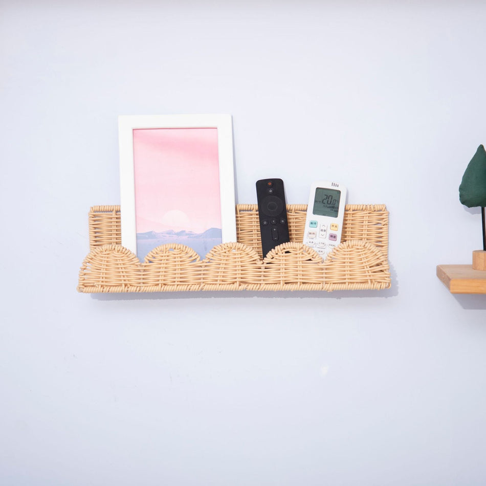 [2026 Artisan-Series] Fan-Shaped Rattan Wall Hanging Basket
