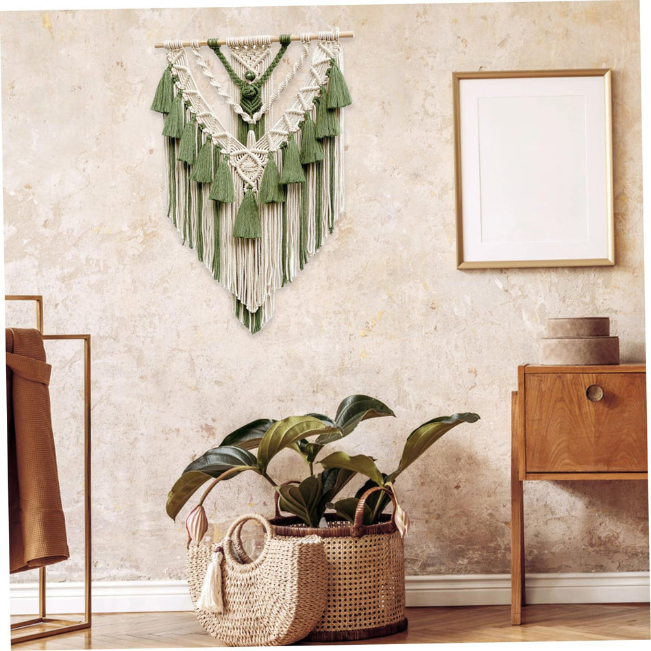 [2026 Nomad-Chic] Hand-Woven Bohemian Wall Tapestry
