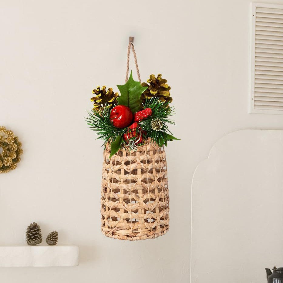 [2026 Bloom-Boho] Handwoven Straw Wall Flower Basket
